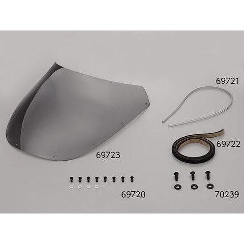 DAYTONA デイトナ 69722 AR Breaker用 スクリーンプッシュリベット 8個