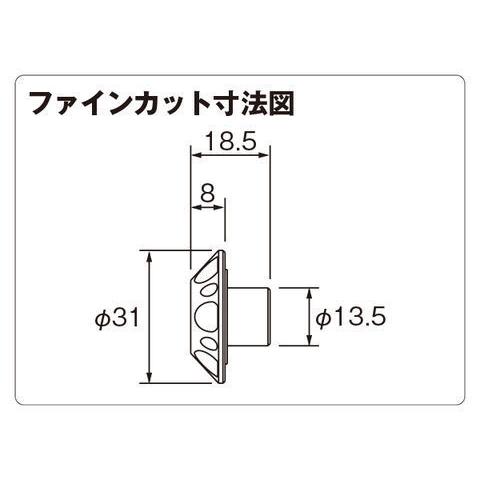 じの品 DAYTONA デイトナ 72019 アルミバービレットバーエンド ファインカット