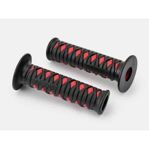 DAYTONA デイトナ 97482 GRIPPY GRIPGG-D-KATANA ブラック×レッド : 八