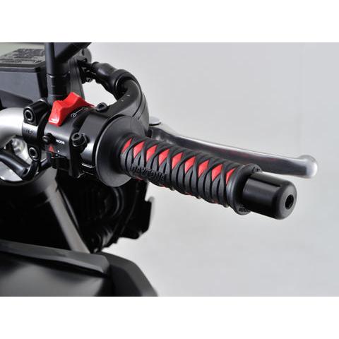 専用　同梱 DAYTONA デイトナ 97482 GRIPPY GRIPGG-D-KATANA ブラック×レッド : 八