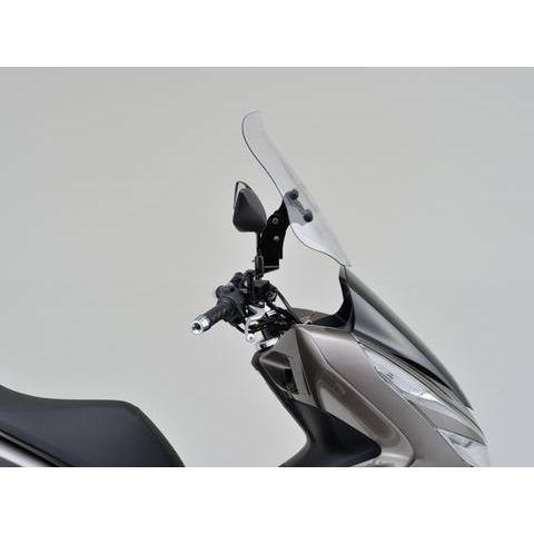 中古品。デイトナ　ウインドシールドss pcx／アドレスv125 ネジキット完備 DAYTONA（デイトナ） 97698 ウインドシールドRS 車種別キット PCX125