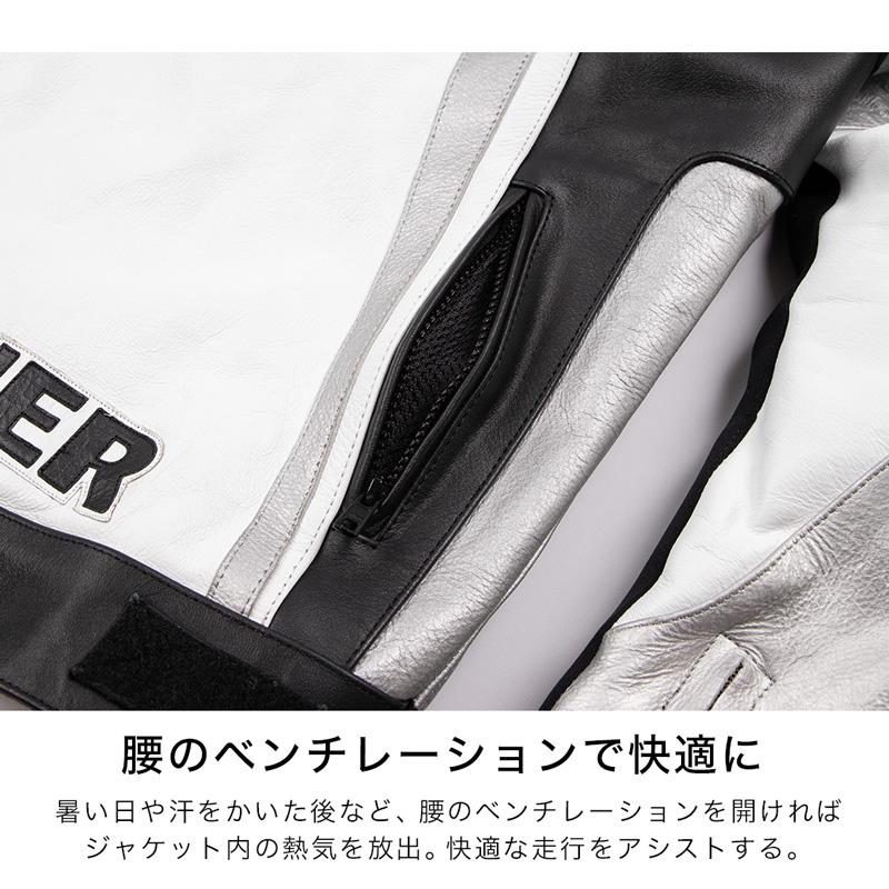 デグナー DEGNER  22WJ-6 レーシングレザージャケット　2色｜teito-shopping｜08