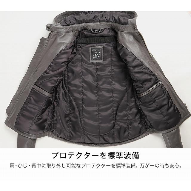 デグナー DEGNER FR19WJ-20 レディース レザージャケット 3色 S