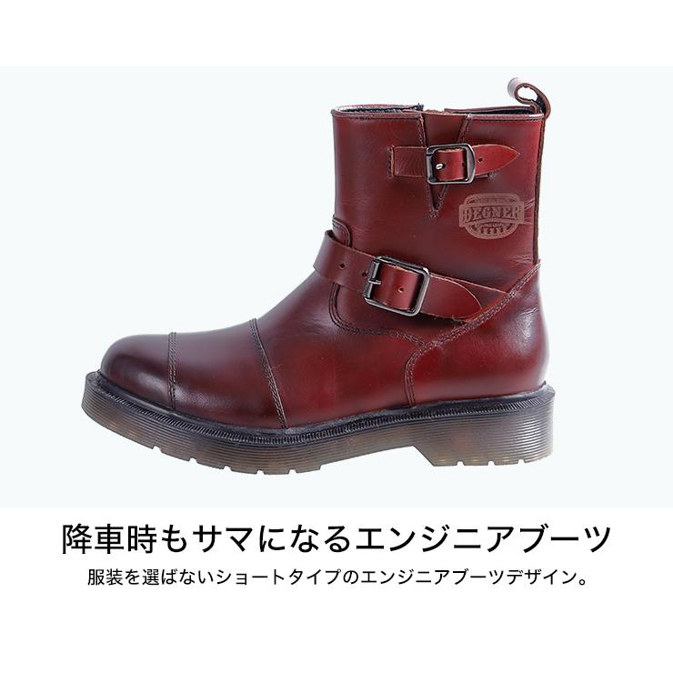 DEGNER デグナー HS-B10 レディースシフトガード付レザーZIP DEGNER デグナー HS-B10 レディースシフトガード付レザーZIP