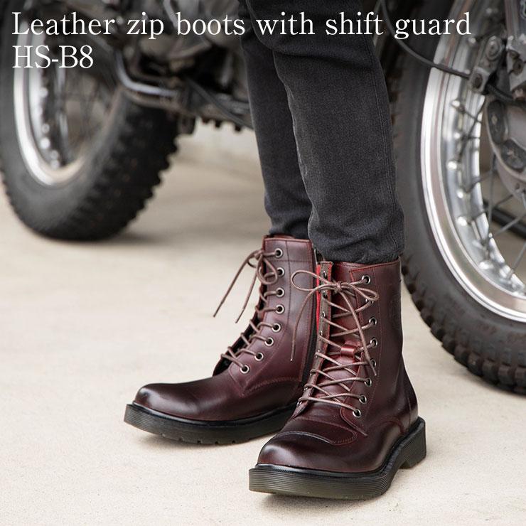 91 以上節約 デグナー Degner Hs B8 シフトガード付レザーzipブーツ 牛革 レディース ブラック ライトブラウン 2カラー 全5サイズ Dprd Jatimprov Go Id