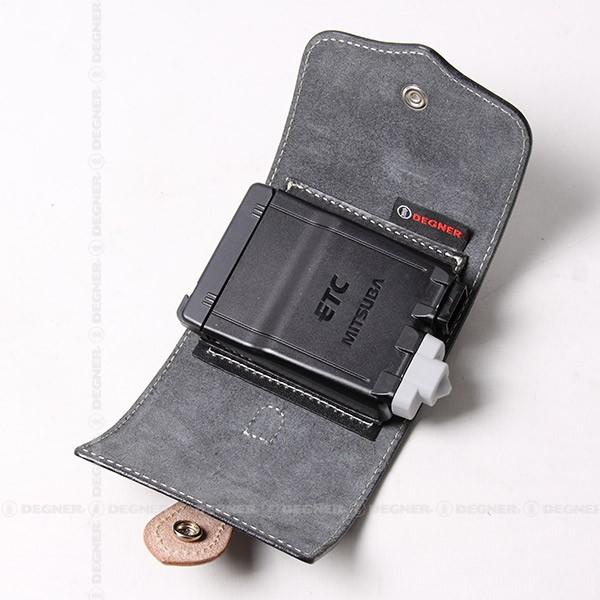 4524486073250   DEGNER デグナー   全別体式レザーETCケース/ALL DIFFERENT FORM EXPRESSIONS LEATHER ETC CASE ブラック   SB-｜teito-shopping｜02