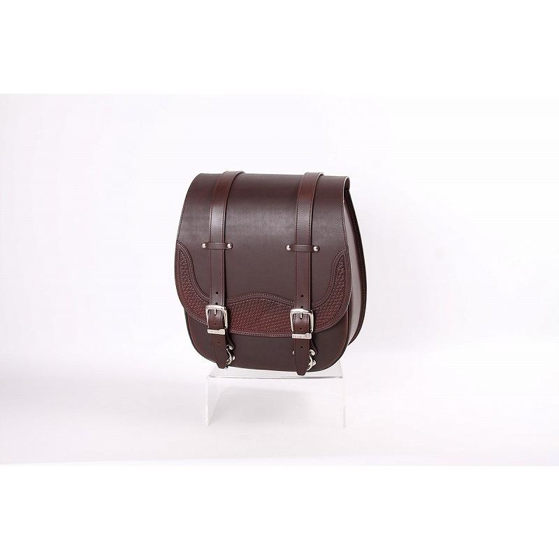 DEGNER デグナー カービングレザーサドルバッグ/LEATHER SADDLEBAG 