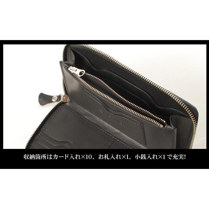 デグナー バイカーズウォレット 長財布 バイク 本革 ブラック DGW56CR