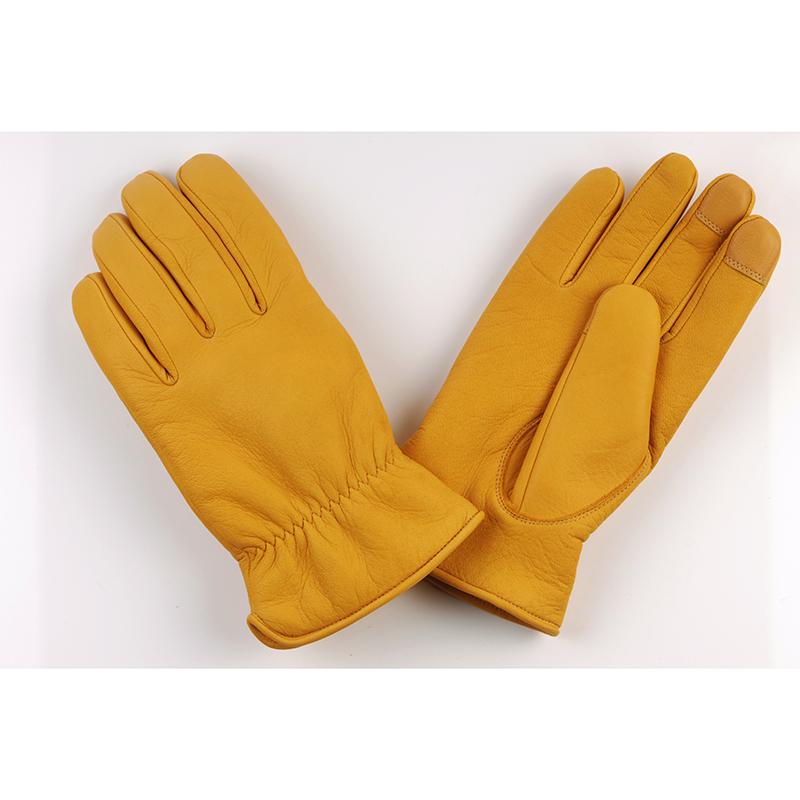 DIN MARKET  4589975583160 GMG-11 DEER SKIN GLOVE Thinsulate ゴールド XLサイズ