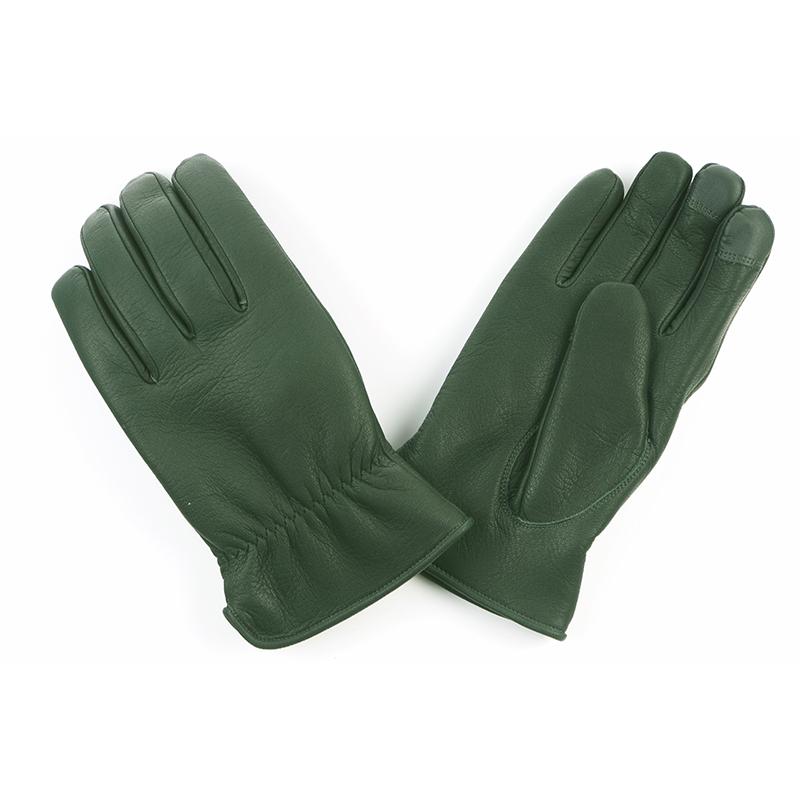 DIN MARKET  4589975583269 GMG-11 DEER SKIN GLOVE Thinsulate グリーン XLサイズ