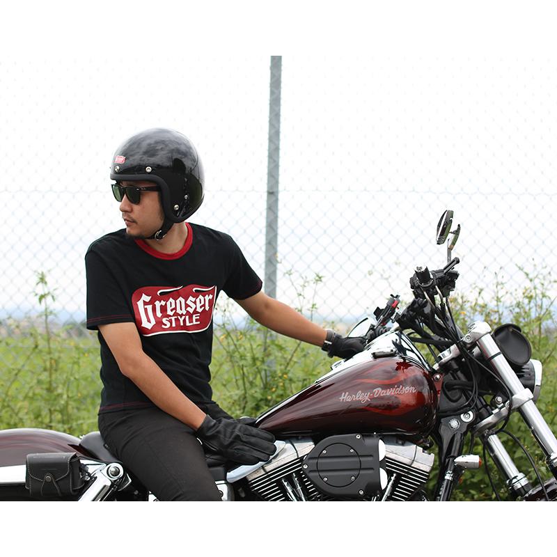 DIN MARKET 4589975580190 HGS001 GREASER 60's PLAIN ブラック S