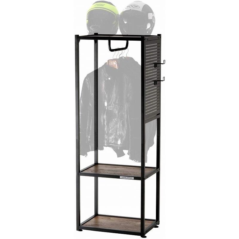 ドッペルギャンガー ライダーズギアハンガー Dds501 Bk バイクギア ディスプレイ 収納ラック ヘルメット2個