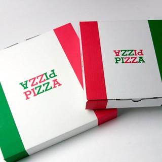 日本製 業務用 ピザ箱 イタリアンカラー 12インチ 33cm 50枚 TEITO