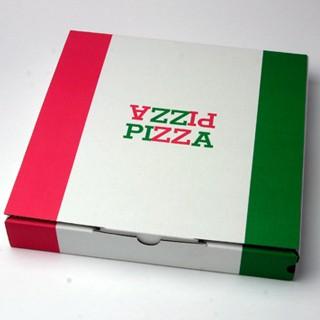 ピザプラネット屋さん専用　T's-products製 デリバリーBOX 1枚ばら売り 業務用 ピザ箱 イタリアンカラー 14インチ TEITO 宅配