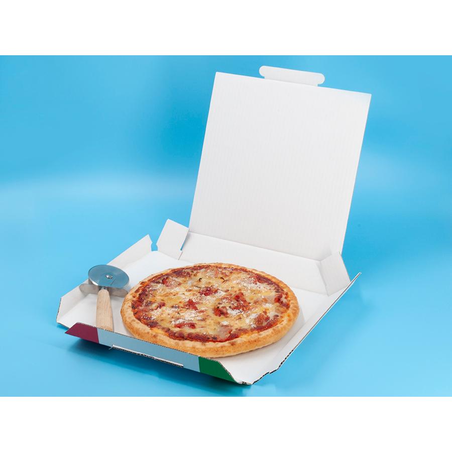 1枚ばら売り 業務用 ピザ箱 イタリアンカラー 14インチ TEITO 宅配