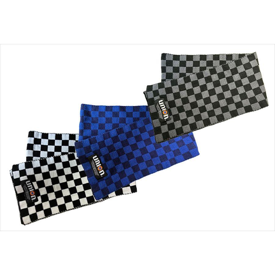 ネコポス K-WORK ケイワーク C-7612 76UNION チェック柄マフラー : 八