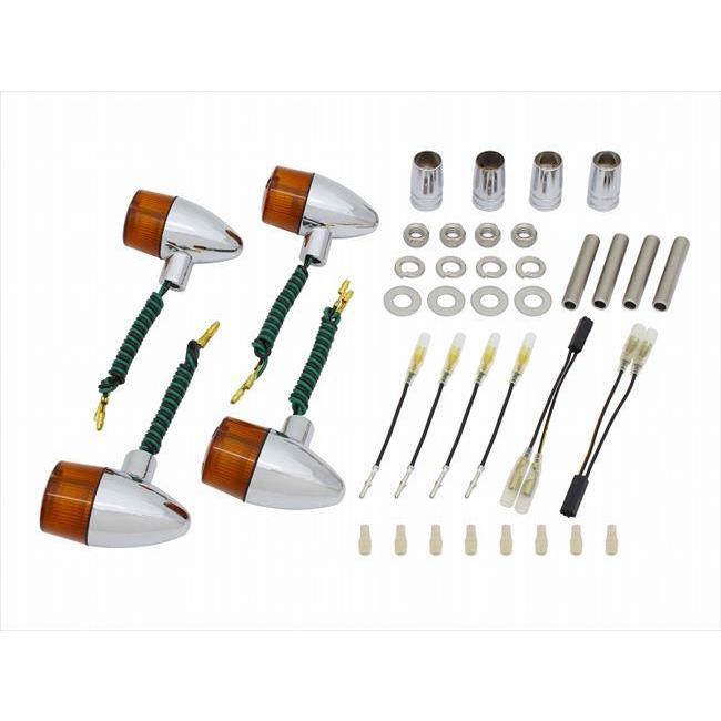 4945716161989 砲弾ウインカーキット メッキ／オレンジ