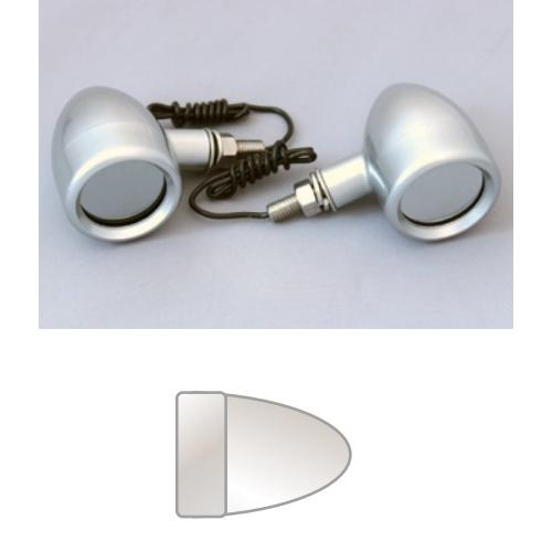 POSH 4947934060846 ニュースクールウインカー 2個入 M8 メッキ