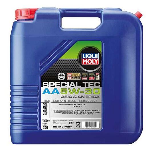【専用】 LIQUI MOLY リキモリ 4100420209260 20926 スペシャルテックAA 5W30