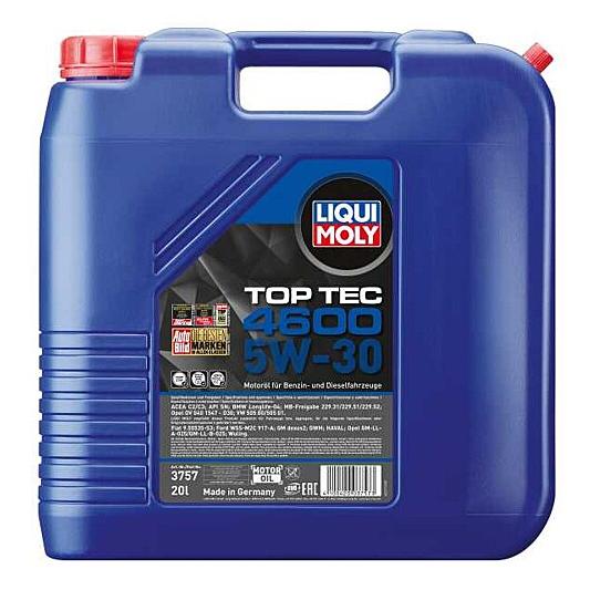 LIQUI MOLY（リキモリ） 4100420037573 3757 トップテック4600 5W30