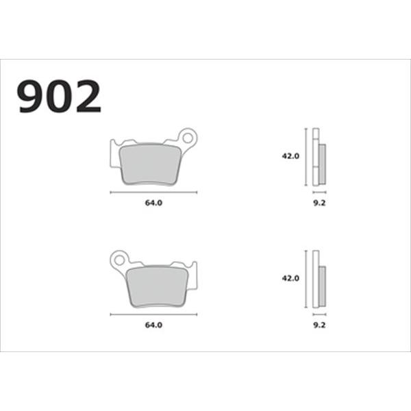 RK アールケージャパン 4935531316022 RK902MAX ブレーキパッド : 八百