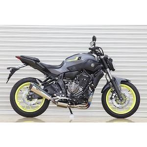 RM マフラー アールズギア 4582329787887 r's gear MT-07 リアルスペック シングル