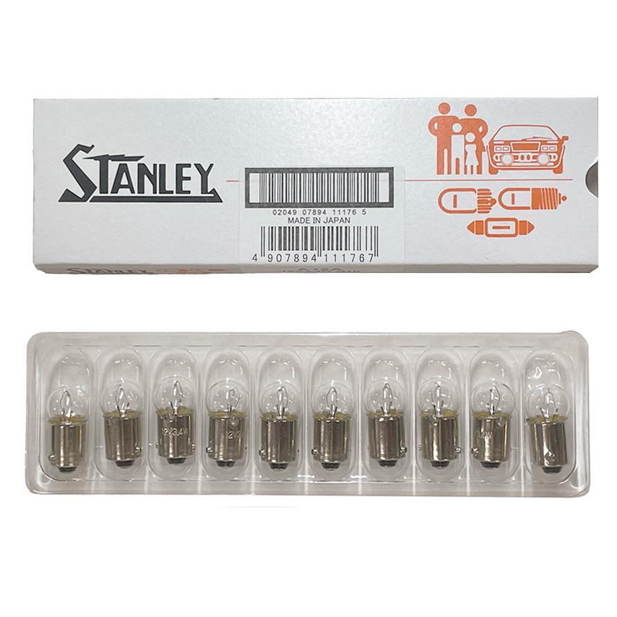 ネコポス スタンレー 4907894111767 A72A 12V3.4W G10 BA9s 10個入り