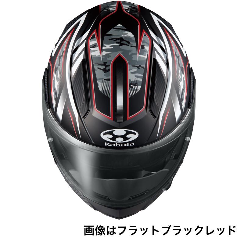 入荷予定【未定】 OGK KABUTO  4966094602574 RYUKI ENERGY リュウキ エナジー  フラットブラック レッド Lサイズ｜teito-shopping｜05