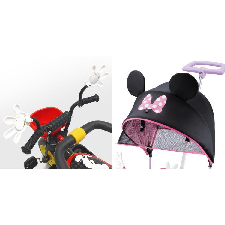 【三輪車】カーゴサンシェード ミニーマウス Disney（ディズニー） アイデス ミッキーマウス ミニーマウス カーゴ