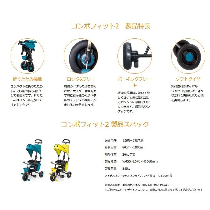 アイデス　コンポフィット2　シトロン（イエロー） Amazon.co.jp: コンポフィット2 シトロン : おもちゃ