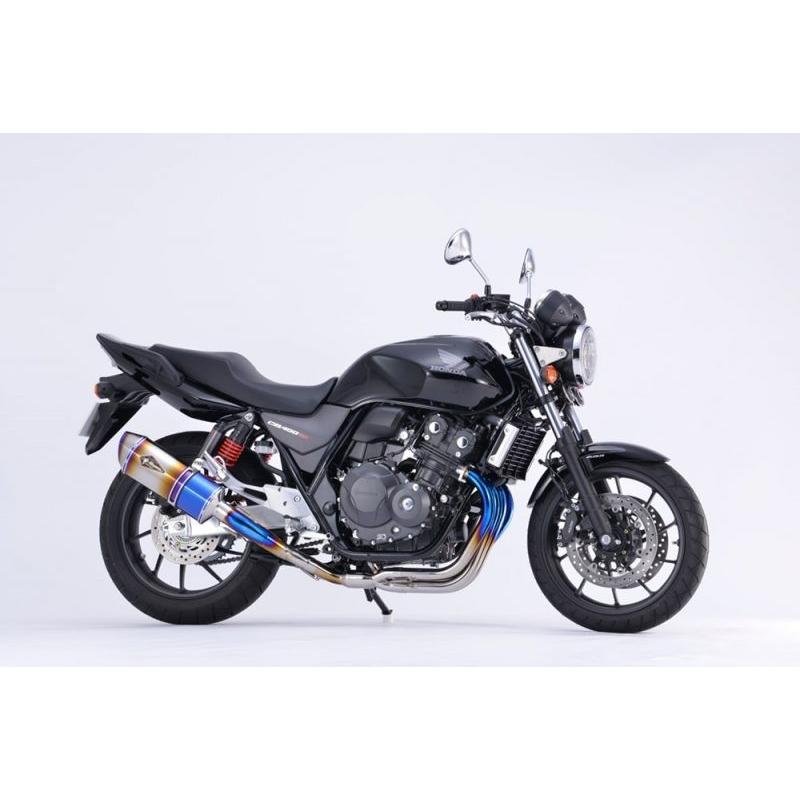 CB400SB SF 18～ 2BL-NC42 アールズギア チタン フルエキ