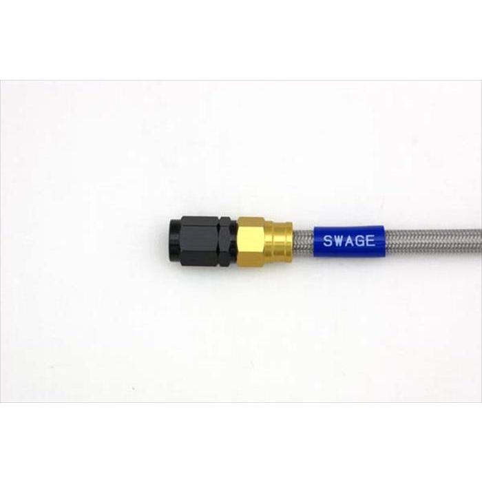 PLOT プロト   4548664351466  SwageLine フロントホースキット G＆K／クリア DR-Z400S 00-07 GAF499