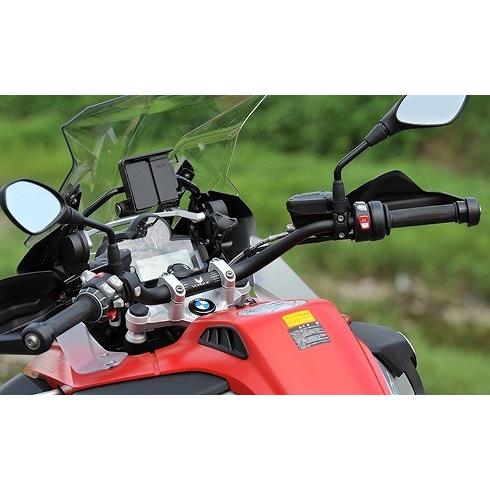 OGK Kabuto VORGUE テーパーハンドルバー ブラック BMW R1200／1250 GS 