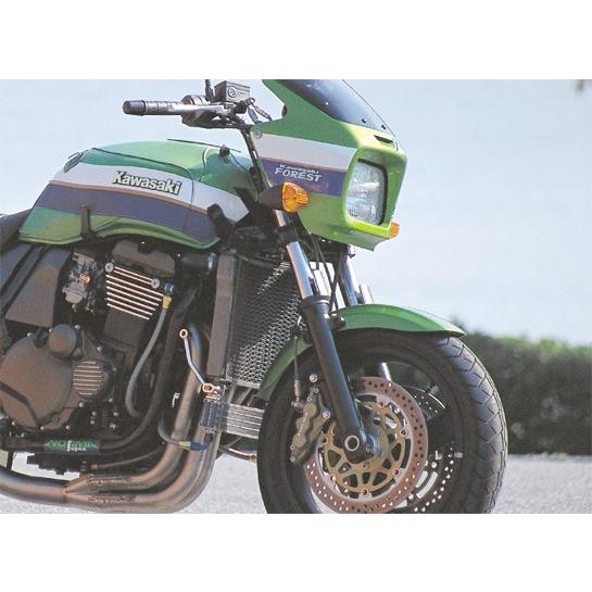 カワサキ ZRX1200R ZRX1100ラウンドオイルクーラー zrx1100（バイク用