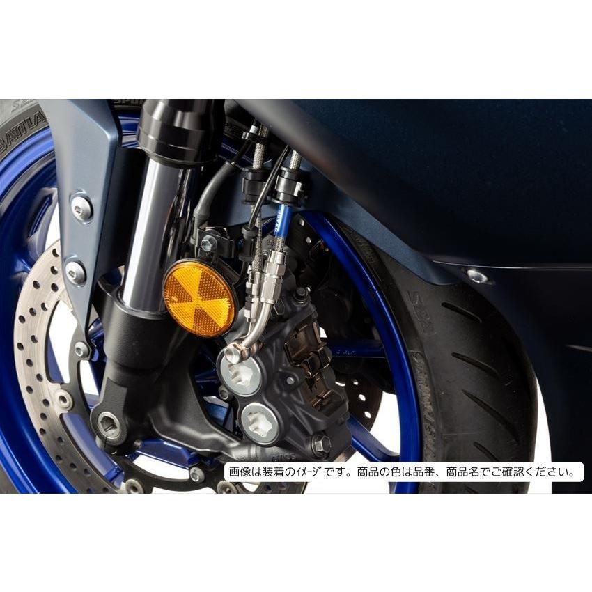 4550255957292 Swage-PRO Fホースキット バイピース ステン／クリア YZF-R7 22-23 スウェッジラインプロ_7