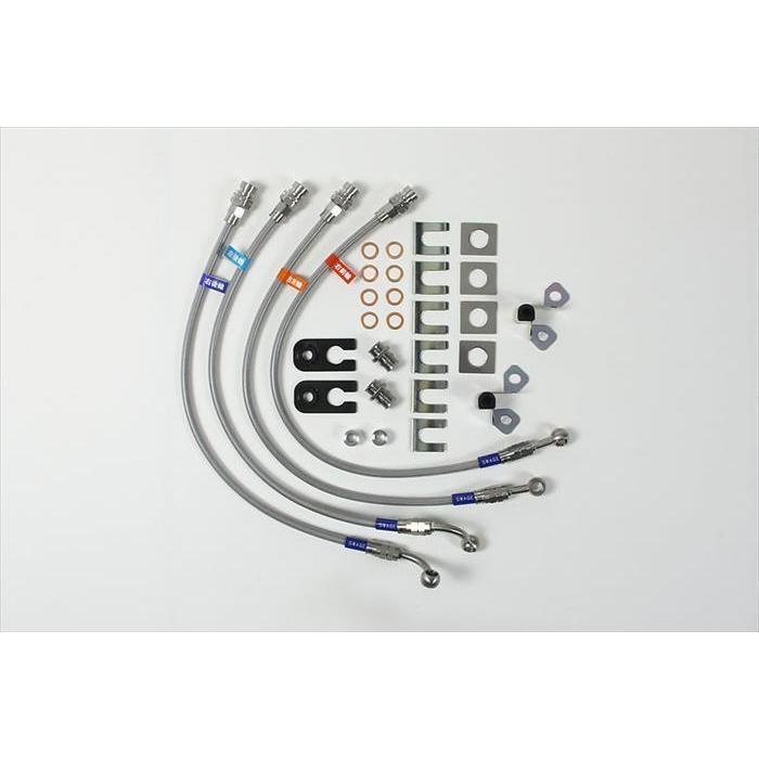 PLOT プロト 4548916151363 Swage-Line ホースKIT クリアコート フォレスター SJ5 13/1/14生産車- :pl-sw4824-mu:八百万堂 通販 送料無料 ブレーキホースキット クリアホース スチール製フィッティング仕様 クリアコート フォレスター SJ5(13 14生産車-)
