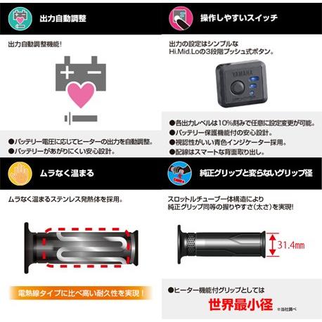 YAMAHA ヤマハ純正 グリップウォーマー360 D NMAX125/155 等