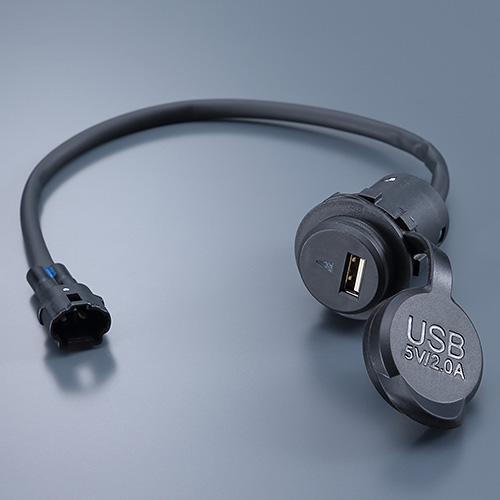 追加分 ヤマハ YAMAHA 22年モデルJOG125 ジョグ125 用 USBソケット2A出力
