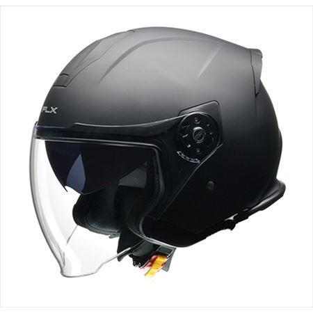 LEAD リード工業   4952652151042 FLX ジェットヘルメット インナーシールド付 M.BK LL｜teito-shopping
