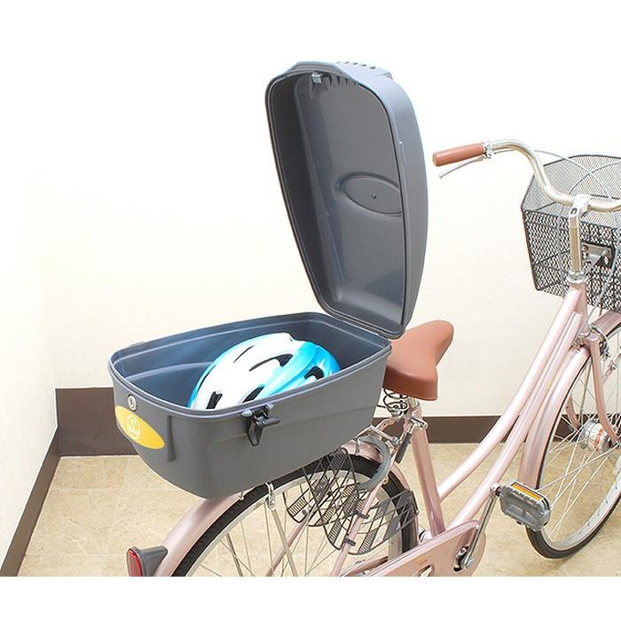 サニーホイル 自転車用リアボックス Sw 906a 樹脂製リアボックス 取り付けセット グレー ヘルメットや雨具の収納に 簡易シリンダーロック搭載 盗難防止に Rin Sw906a 109 C 八百万堂 通販 Yahoo ショッピング