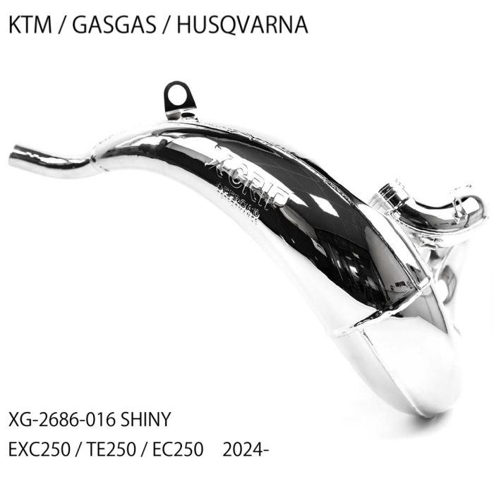 016 セット確認用 X-GRIP 9120126101939 XG-2686-016 EXHAUST PIPE チャンバー SHINY KTM