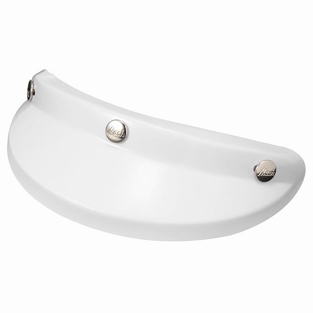 真田嘉 4909181606109 バイザー MACH GR ホワイト バイク用ヘルメット