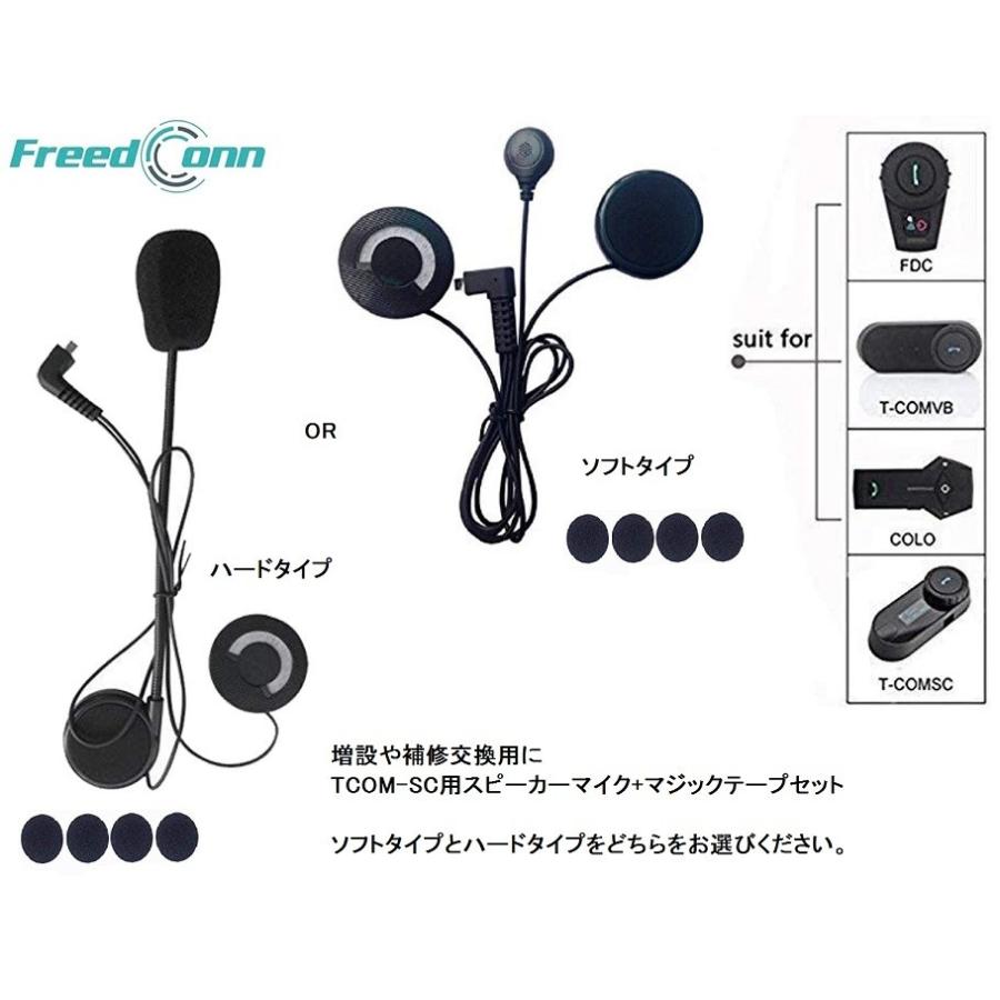 FreedConn TCOM-SC用スピーカー オートバイ用スピーカー 全2タイプ