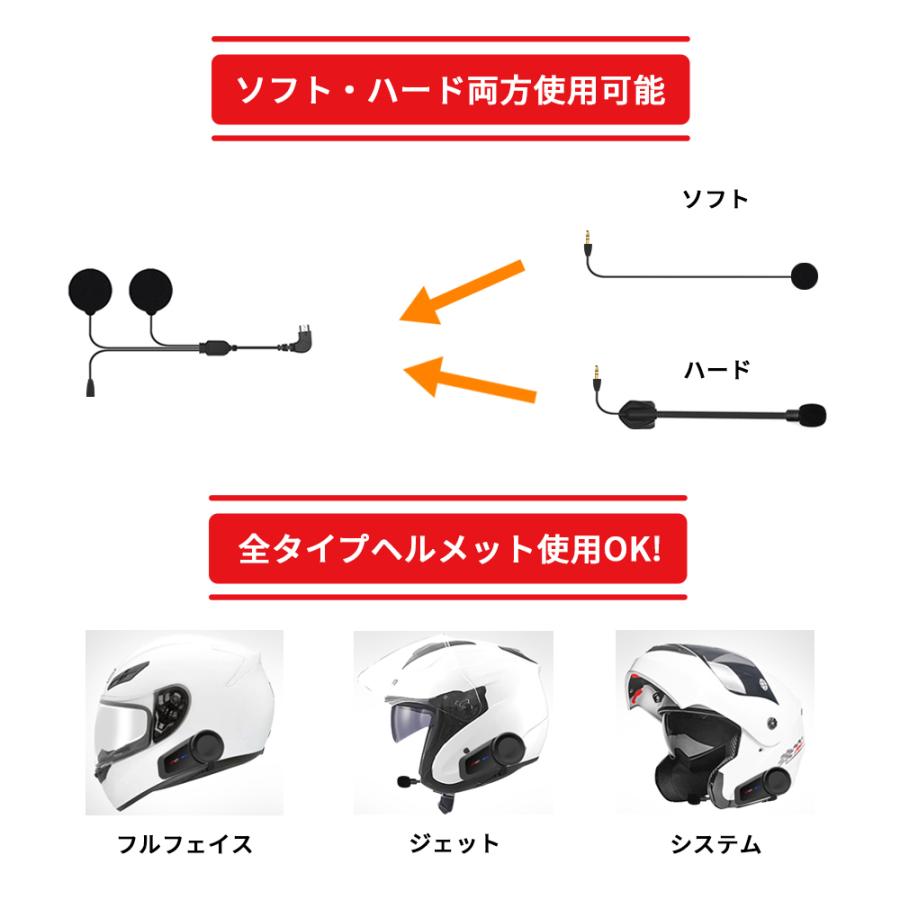 TEITO  4573512810055 バイク用　インカム　TM2　FMラジオ　6人通話　ブルートゥース 　防水　ヘルメット　インターコム　音楽 |  | 06