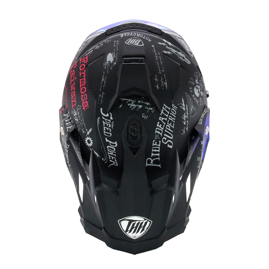 THH インナーサンバイザー採用 オフロードヘルメット TX-27