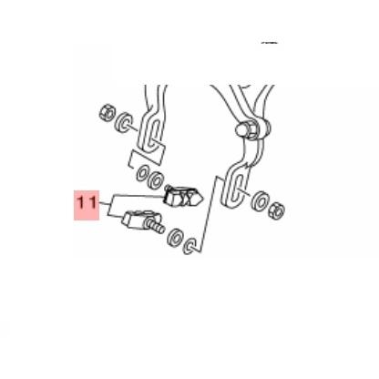 ヤマハX1N ワイズギア ヤマハ X1N-25130-00 1個 補修部品 ブレ-キシユ-コンプリ