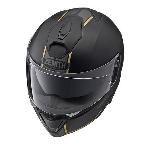 ZENITH フルフェイスヘルメット マットブラック/ゴールドYAMAHA ヤマハ YAMAHA YJ-21 ゼニス グラフィックモデル システムヘルメット