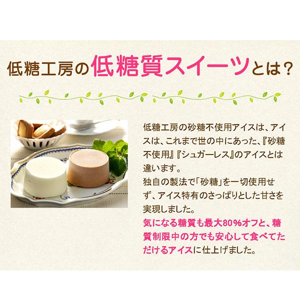 低糖質 スイーツ アイスクリーム ジェラート 和風 3種セット 砂糖不使用 ダイエット 糖質オフ 詰め合わせ|低糖工房|02