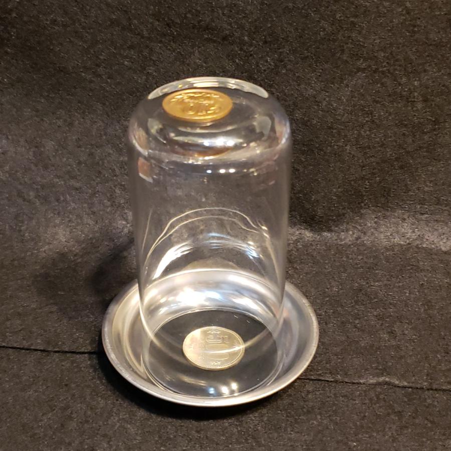 手品屋 コインコースターDX＜コインがグラスを貫通するマジック！手渡し可能！＞忘年会、結婚式、宴会 : 手品屋 - 通販 - Yahoo!ショッピング