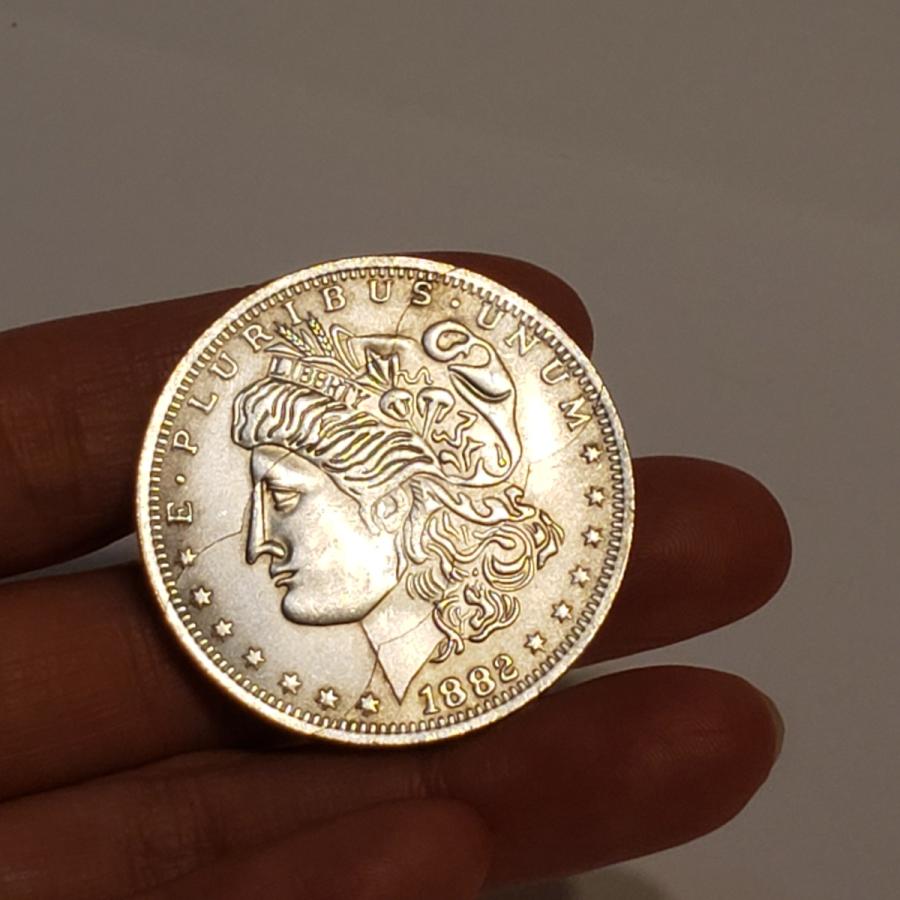 手品屋 フォールディングコイン・モルガンレプリカ（ボトルにコインが入るマジックなどができる特殊なコイン） : 手品屋 - 通販 -  Yahoo!ショッピング